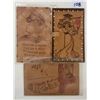 Image 3 : Novelty - Leather Postcards 36