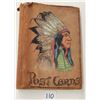 Image 1 : Novelty - Leather American Indian Cover Postcard Album