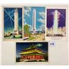 Image 1 : 1933 Chicago World's Fair Postcards Approx. 85