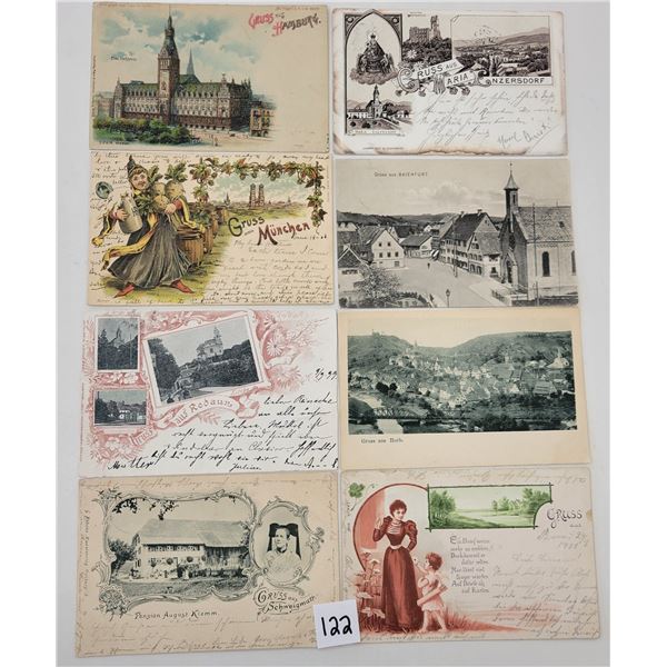 Grus Aus International Postcards Approx. 75