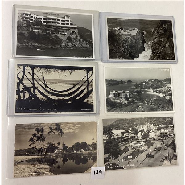 Real Photo Acapulco, Mexico Postcards 10