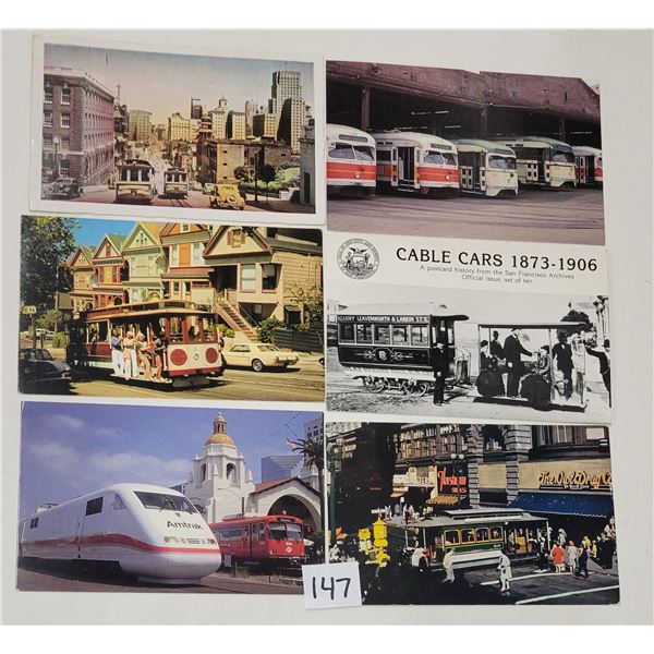 Transportation - Trolley & Street Car Postcards 625+