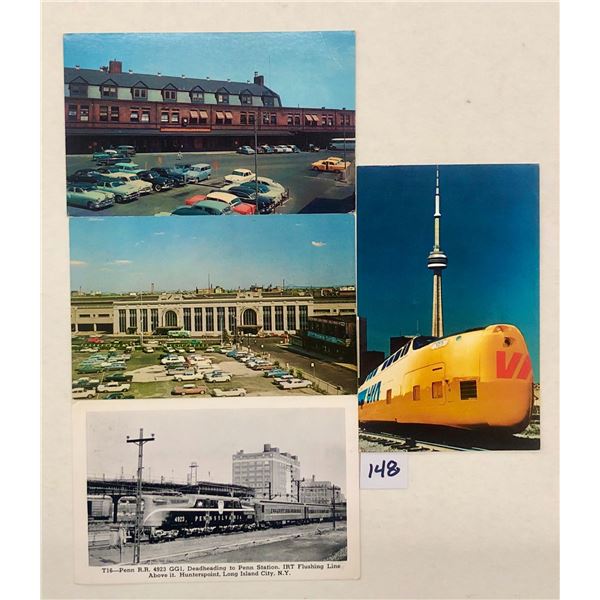 Transportation - Railroad & Depot Postcards Approx. 200