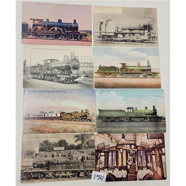Transportation - United Kingdom Railroad Postcard 80+