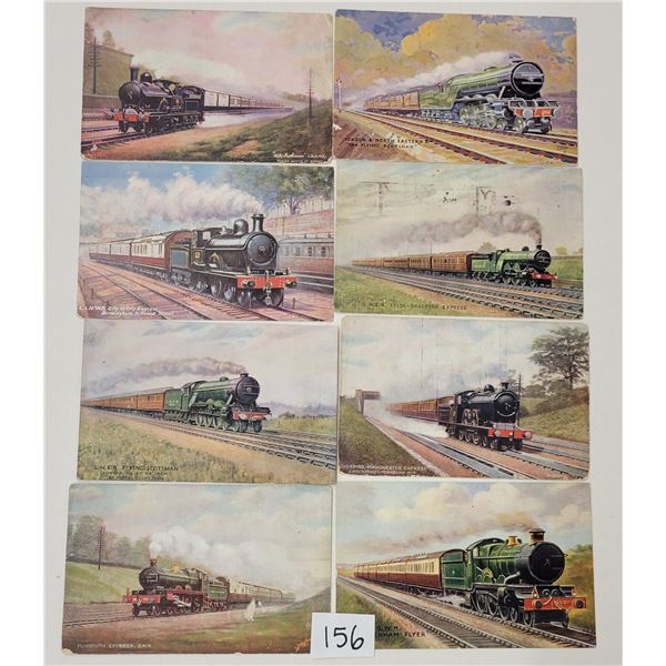 Transportation - Tuck Railroad Postcards 18