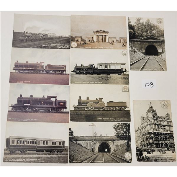 London & North Western Railway Co. Railroad Postcards 35+