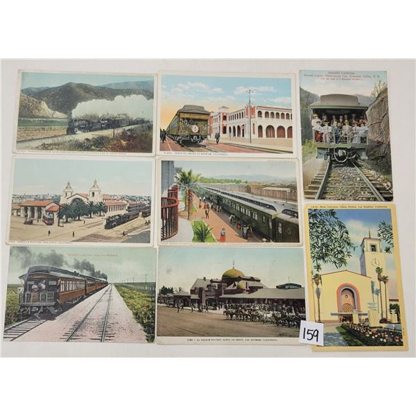 Transportation - California Train & Depot Postcards 39