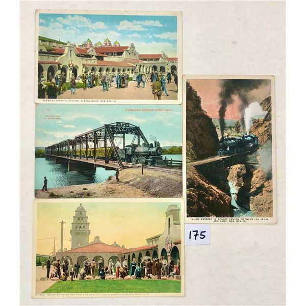 Transportation - New Mexico Santa Fe Train Postcards 19