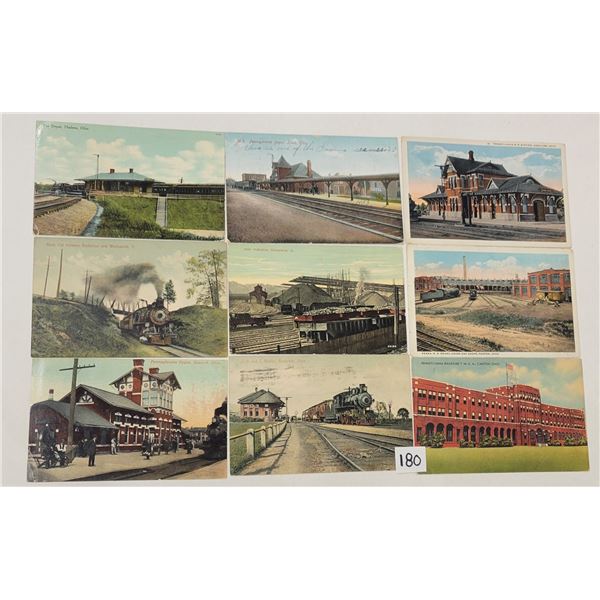 Transportation - Ohio Train & Depot Postcards Approx. 65
