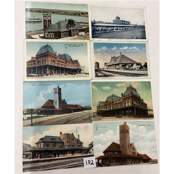 Transportation - Canada Railroad Postcards Approx. 95