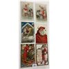 Image 1 : Santa Claus Holiday Christmas Greeting Postcards 10