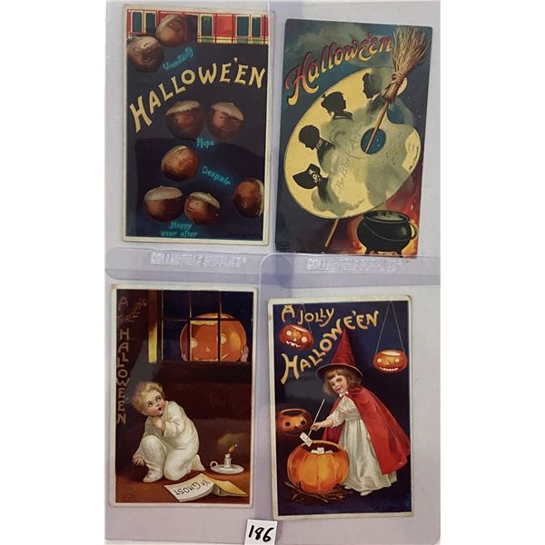 Clapsaddle Halloween Holiday Greeting Postcards 4