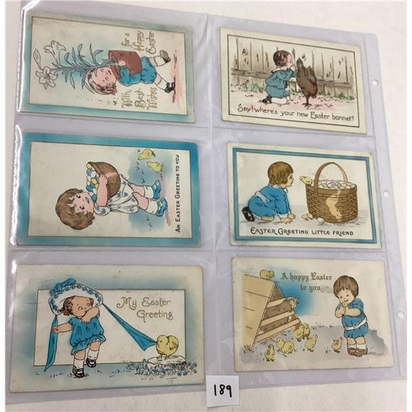 Easter Whitney Publishing Holiday Greeting Album Approx. 85 Postcards