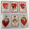 Image 4 : Valentine's Day Whitney Publishing Holiday Greeting Postcard Album Approx. 135