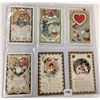 Image 5 : Valentine's Day Whitney Publishing Holiday Greeting Postcard Album Approx. 135