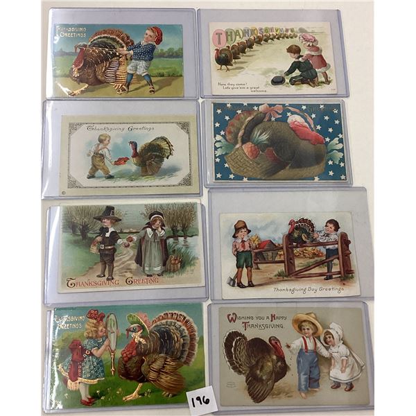 Thanksgiving Holiday Greeting Postcards 37