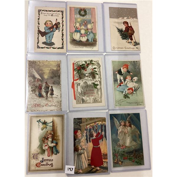 Christmas Holiday Greeting Postcards 38