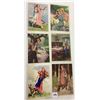 Image 1 : Signed Artists Idanthren Fabric Advertising Postcards 10