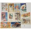 Image 2 : Signed Artist Nystrom Elves Postcards 19