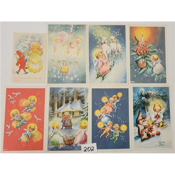 Signed Artist Marie Angel Postcards 16