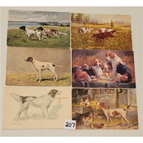 Animals - Hunting Dog Postcards 20