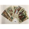 Image 2 : Santa Claus in Snow Holiday Greeting Christmas Postcards 6
