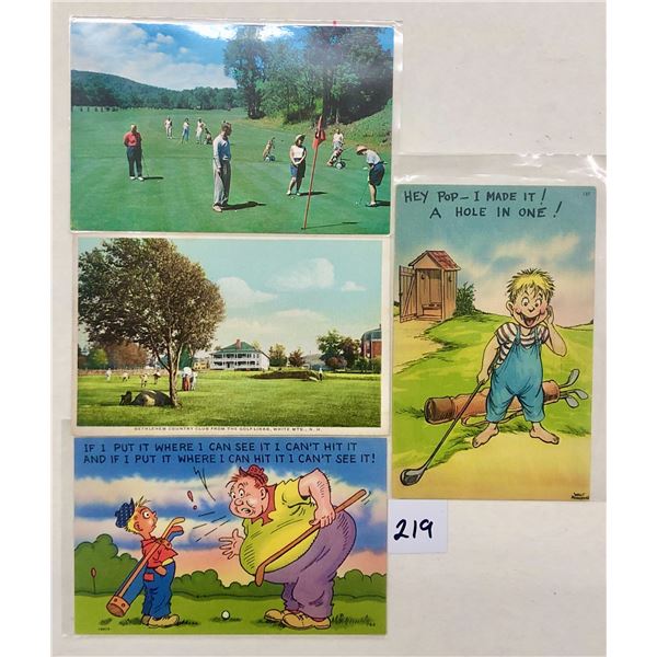Sports - Golf Postcards 38