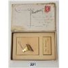 Image 2 : Novelty - Postal Used Box with George Washington Hatchet Postcard