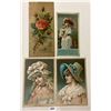 Image 3 : Ephemera - Trade Cards with Children & Ladies 16