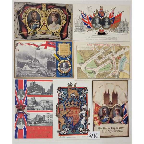 English Royalty Coronation Postcards 11