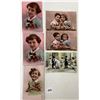 Image 4 : Tinted Real Photo Children Postcards Approx. 75