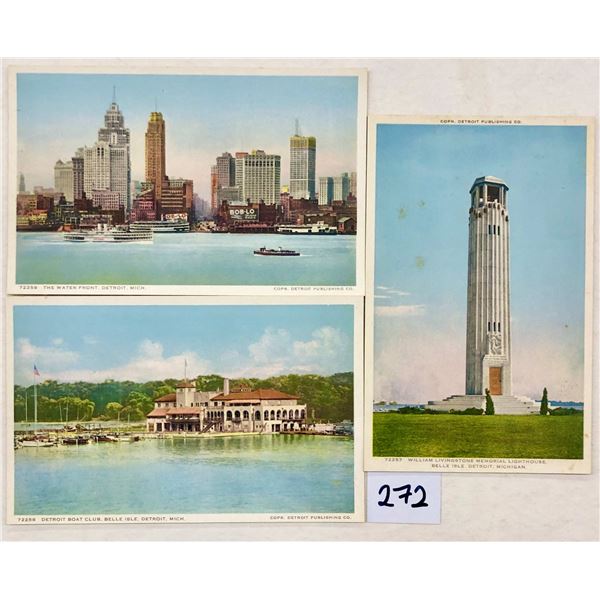 Detroit Michigan by Detroit Publishing in Postcard Box 20 Cards