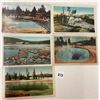 Image 2 : Yellowstone National Park Upper Geyser & Norris Geyser Basin Postcards 55+