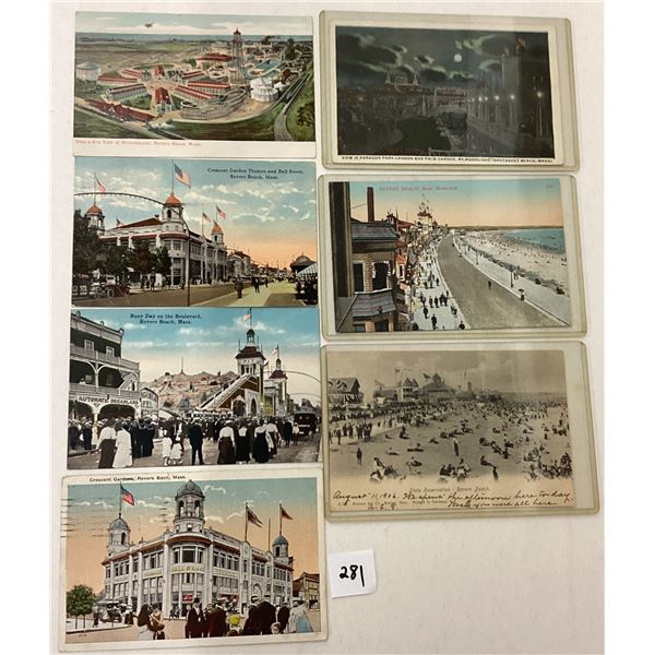 Massachusetts Amusement Park Postcards 9