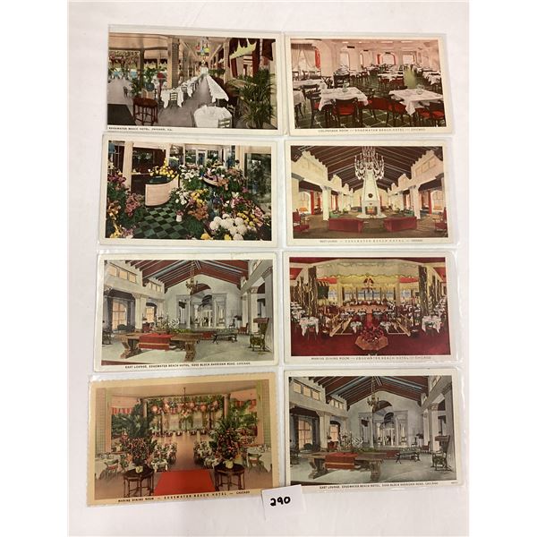 Edgewater Hotel Chicago, Illinois Postcards 23