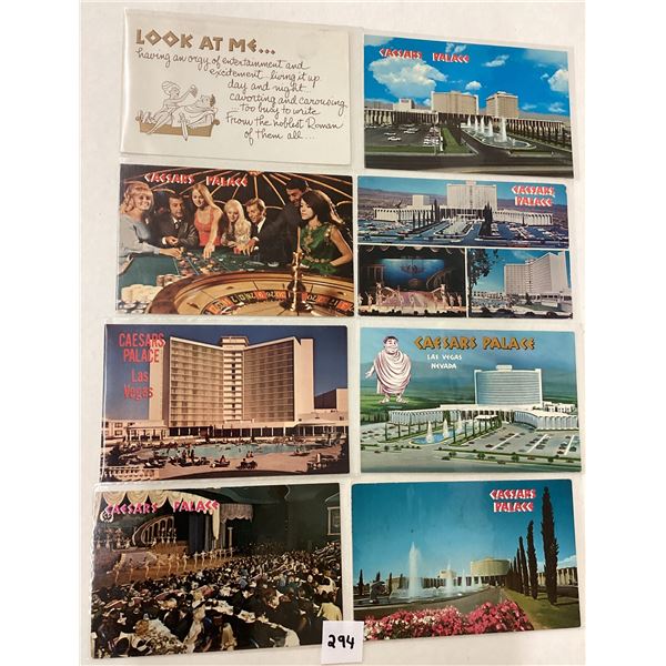 Caesars Palace Las Vegas, Nevada Hotel Postcards 16