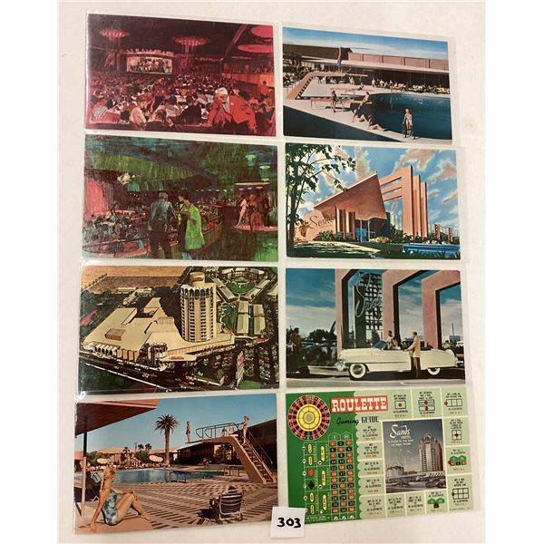 Sands, Silver Springs, Showboat Las Vegas, Nevada Hotel Postcards 25