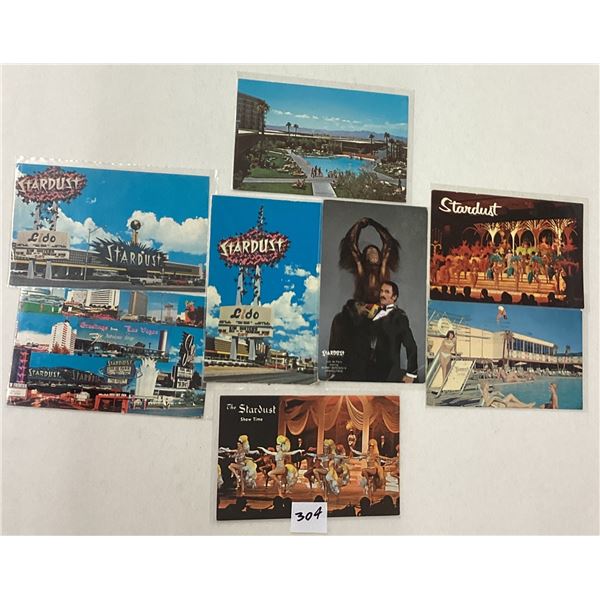 Las Vegas, Nevada Stardust Hotel Postcards 24