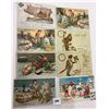 Image 1 : Animals - Pigs on Holiday Greeting Postcards 25