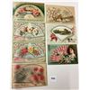 Image 2 : Greetings with Hand Fans Postcards 55+