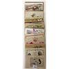 Image 4 : Greetings with Hand Fans Postcards 55+