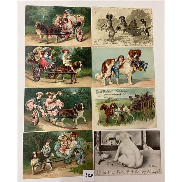 Animals - Dogs on Greeting Postcards 25