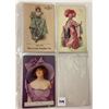 Image 4 : Pretty Lady Advertising Postcards 18