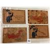 Image 3 : Novelty - Leather Women with Pennants Postcards 28