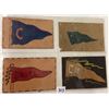 Image 3 : Novelty - Leather Pennants Postcards Approx. 45