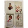 Image 4 : Pretty Lady Postcard Album Approx. 50