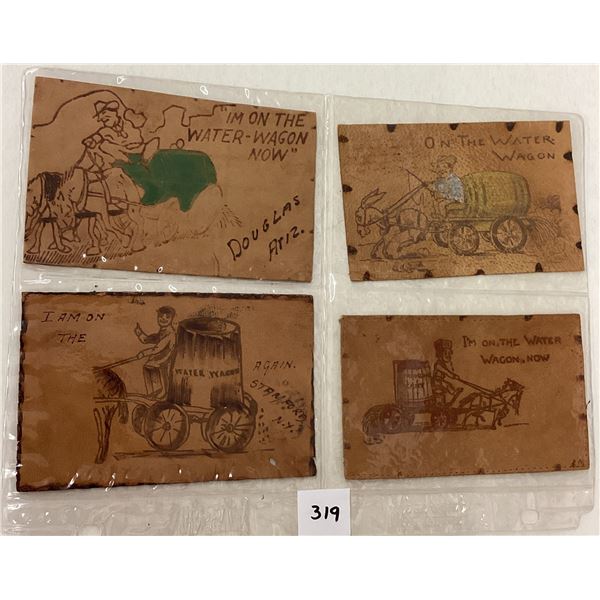 Novelty - Leather Misc. Postcards 45+