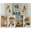 Image 2 : Halloween Holiday Greeting Postcards 15