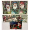 Image 2 : Santa Claus Holiday Christmas Greeting Postcards 10