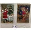 Image 1 : Santa Claus Christmas Holiday Greeting Postcard Album Approx. 50